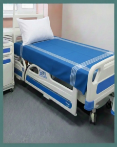 Tharunsha Elite 100% Cotton Hospital Bedsheet / Hotel Bedsheet / Home use Single Size Blanket (60x90 inch) Set of 1
