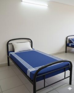 Tharunsha Elite 100% Cotton Hospital Bedsheet & Blanket / Hotel Bedsheet / Home use Single Size Blanket (60x90 inch) Set of 1