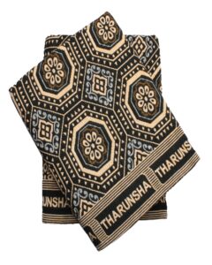 Tharunsha Elite Premuim Quality Blanket Single Size Cotton Blanket / Solapur Chaddar / Cotton Bedsheet (60x90 inches) Set of 2