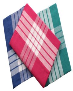 Tharunsha Elite 100% Cotton Hospital Bedsheet & Blanket / Hotel Bedsheet / Home use Single Size Blanket (60x90 inch) Set of 3